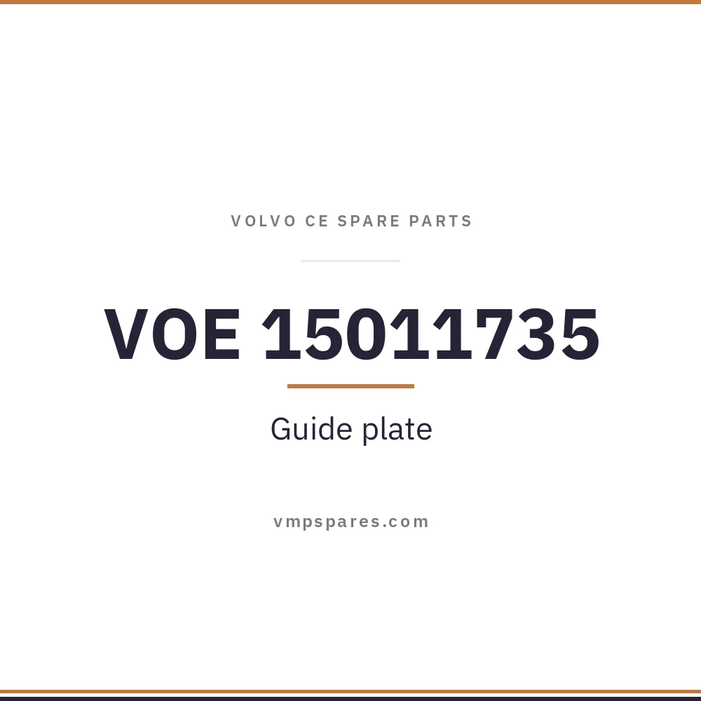 VOE 15011735 – Guide plate