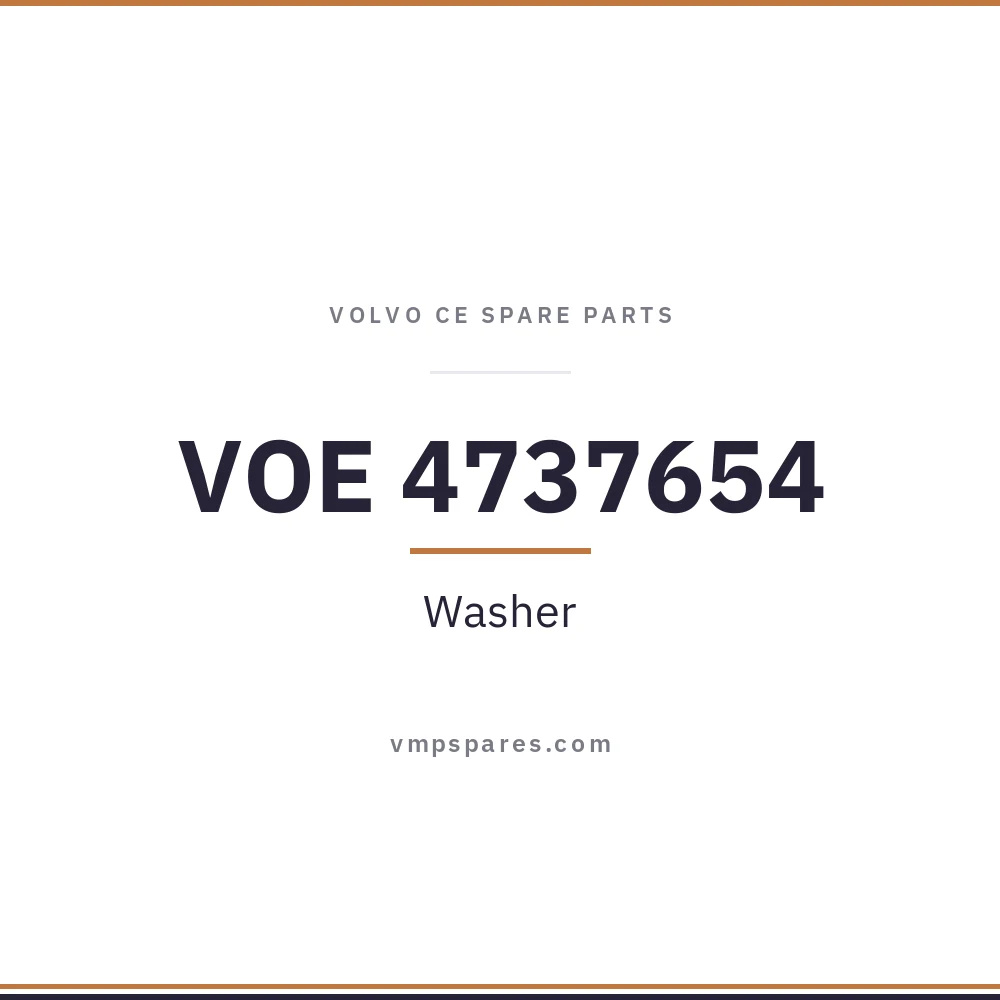 VOE 4737654 – Washer