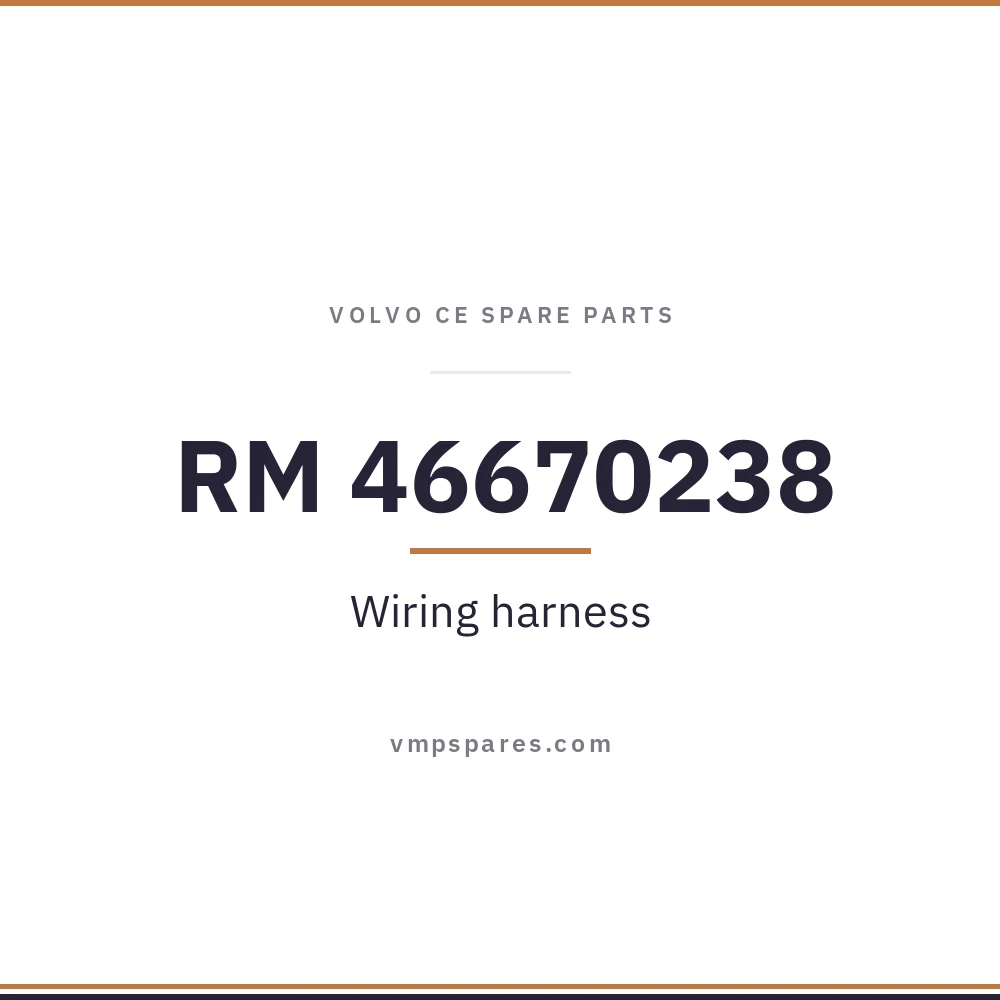 RM 46670238 – Wiring harness