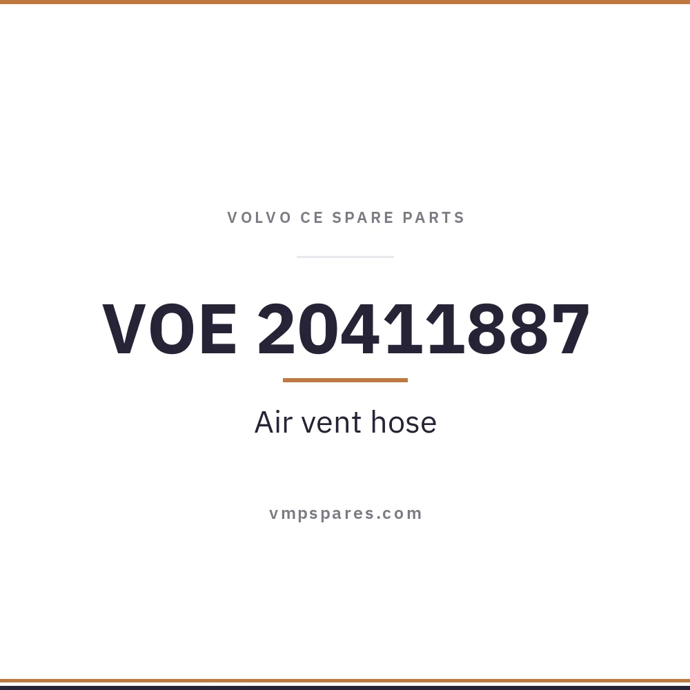 VOE 20411887 – Air vent hose