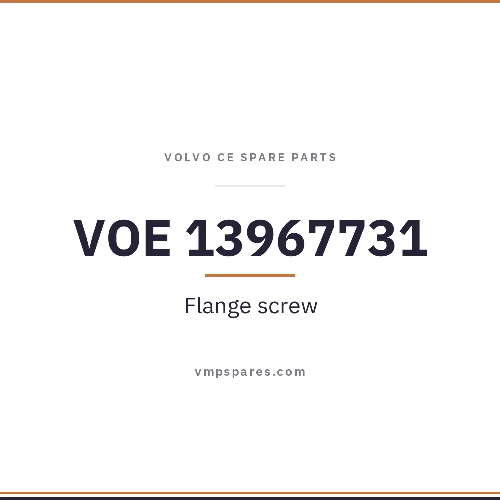 VOE 13967731 – Flange screw