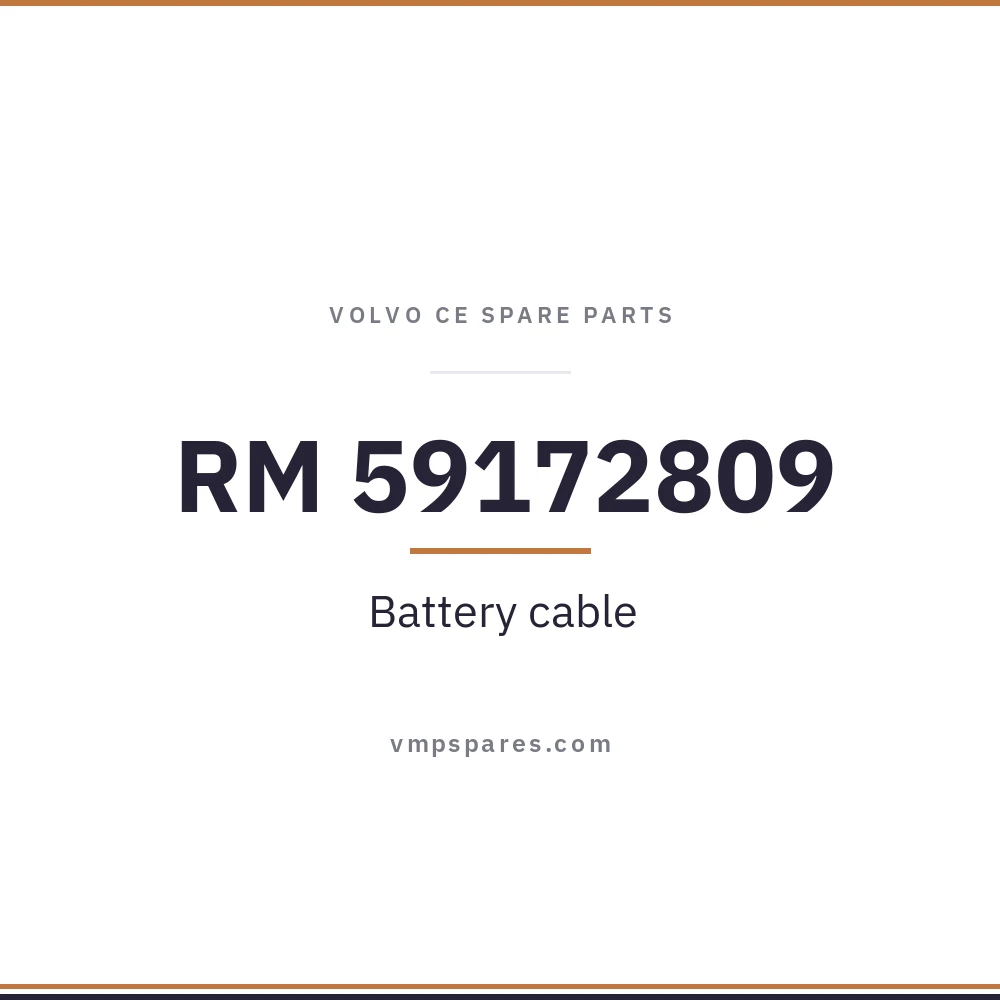 RM 59172809 – Battery cable