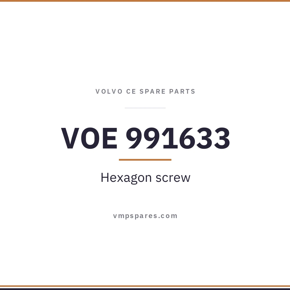 VOE 991633 – Hexagon screw
