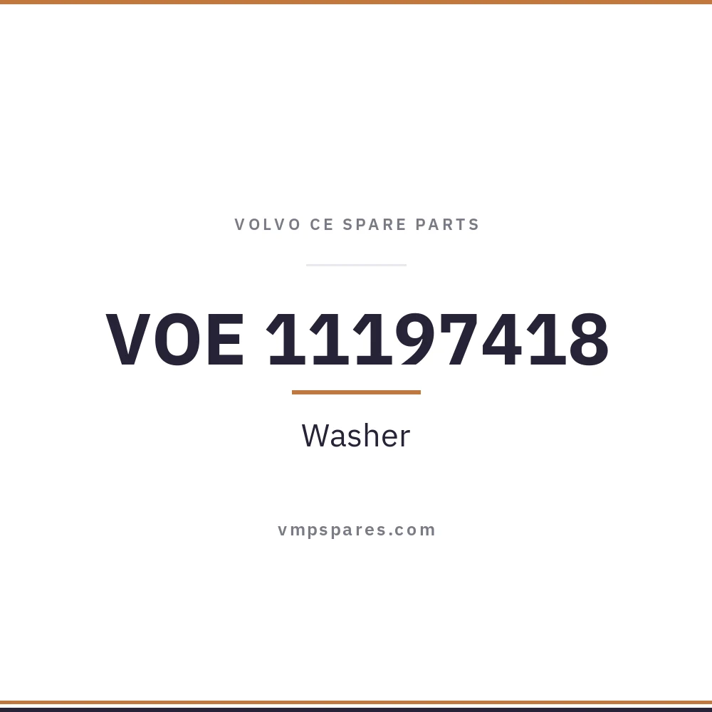 VOE 11197418 – Washer