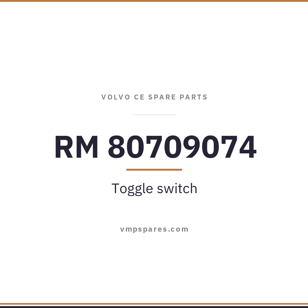 RM 80709074 – Toggle switch