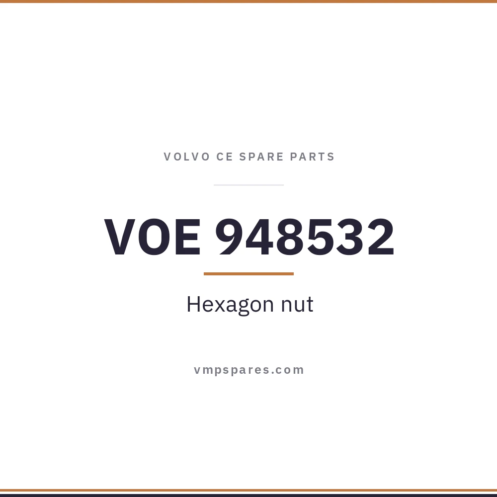 VOE 948532 – Hexagon nut
