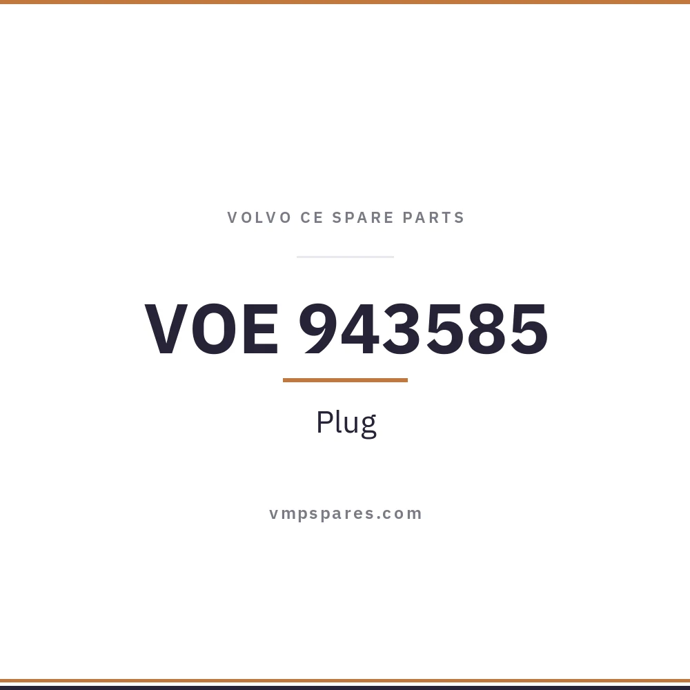 VOE 943585 – Plug