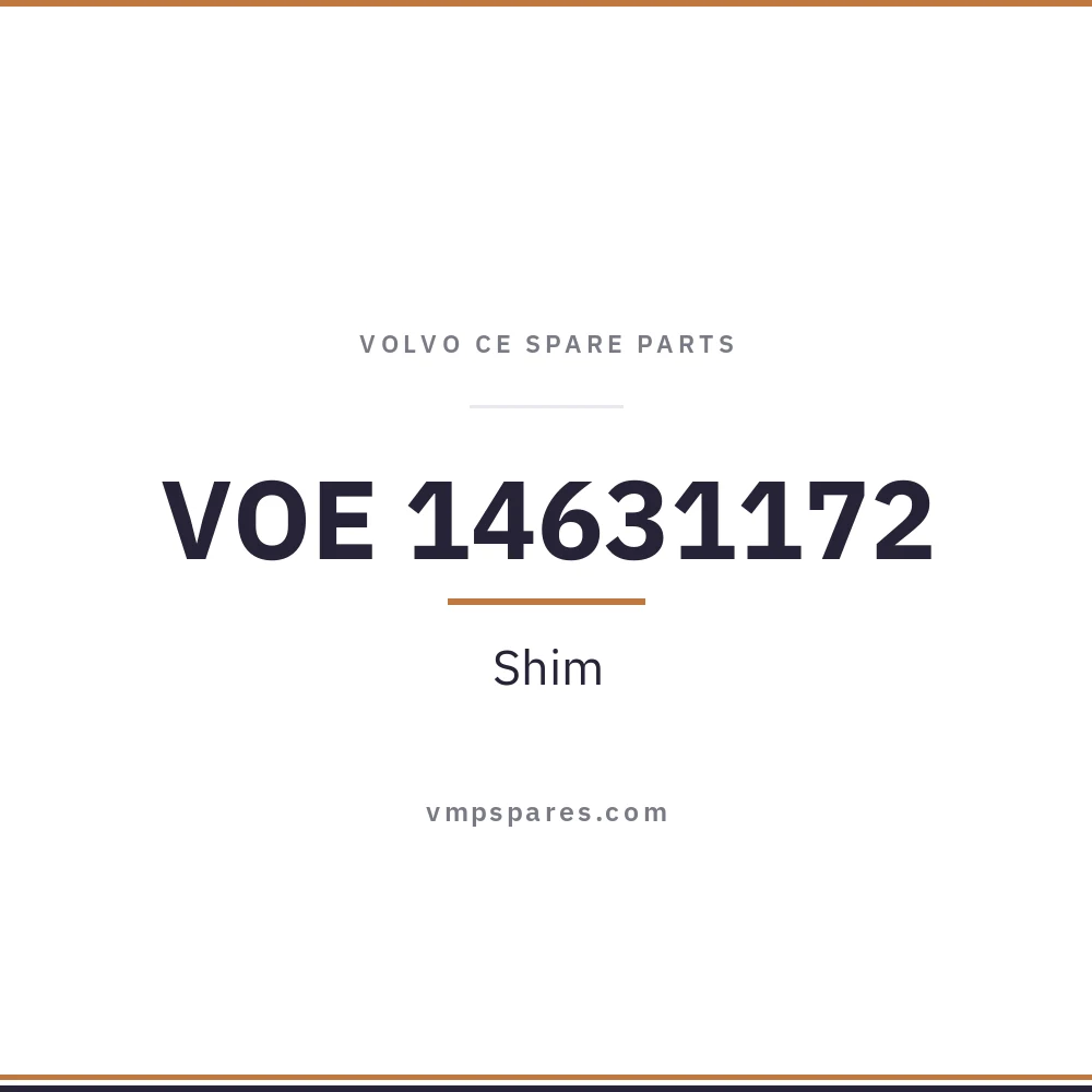 VOE 14631172 – Shim