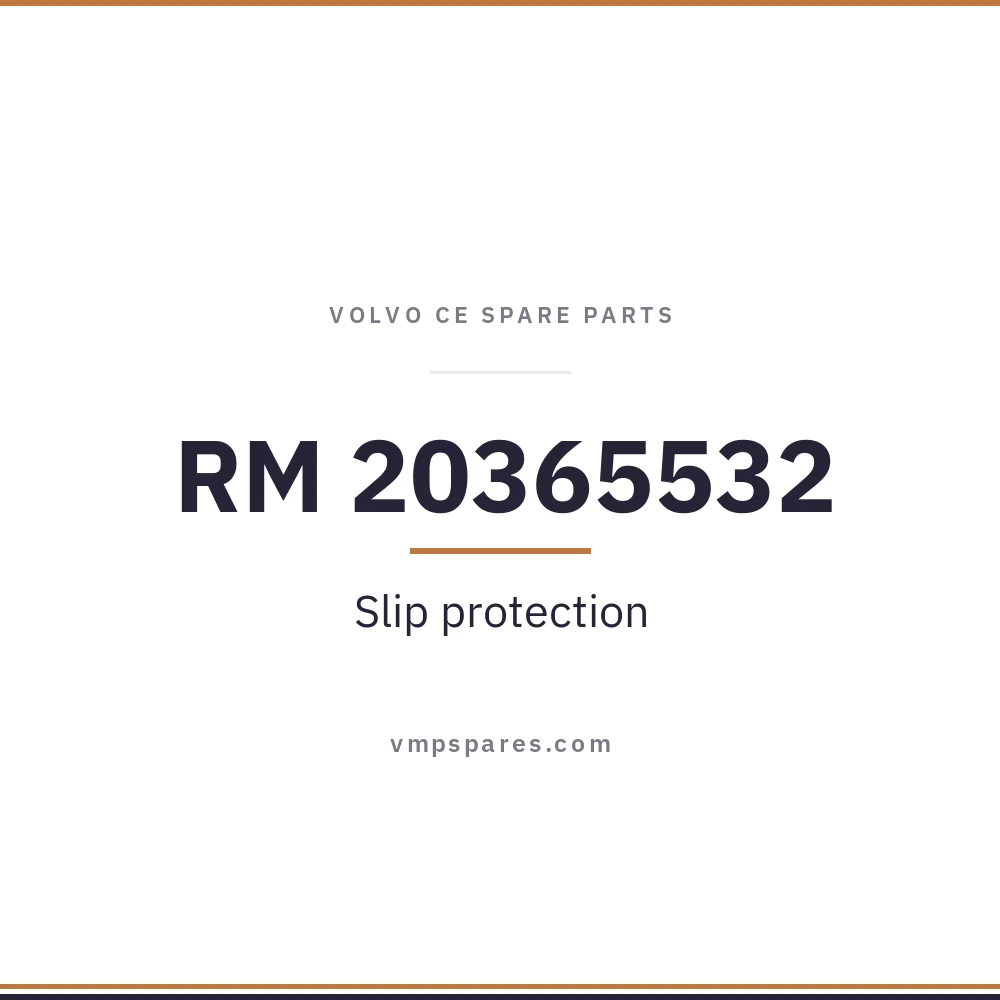 RM 20365532 – Slip protection