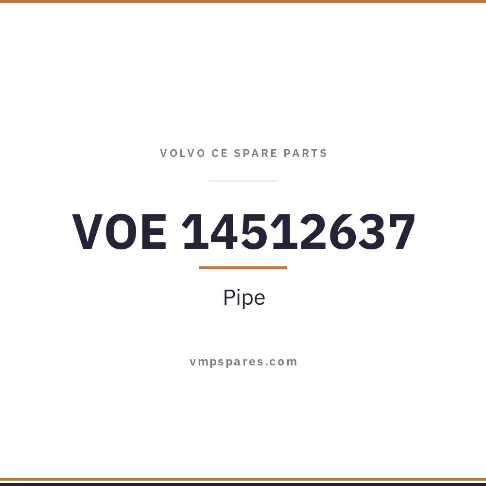 VOE 14512637 – Pipe