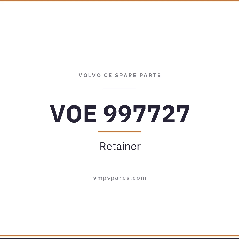 VOE 997727 – Retainer