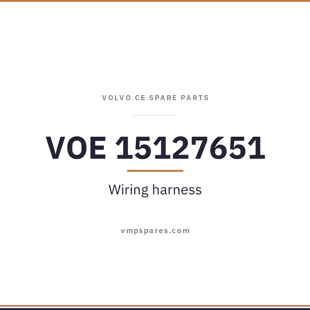 VOE 15127651 – Wiring harness