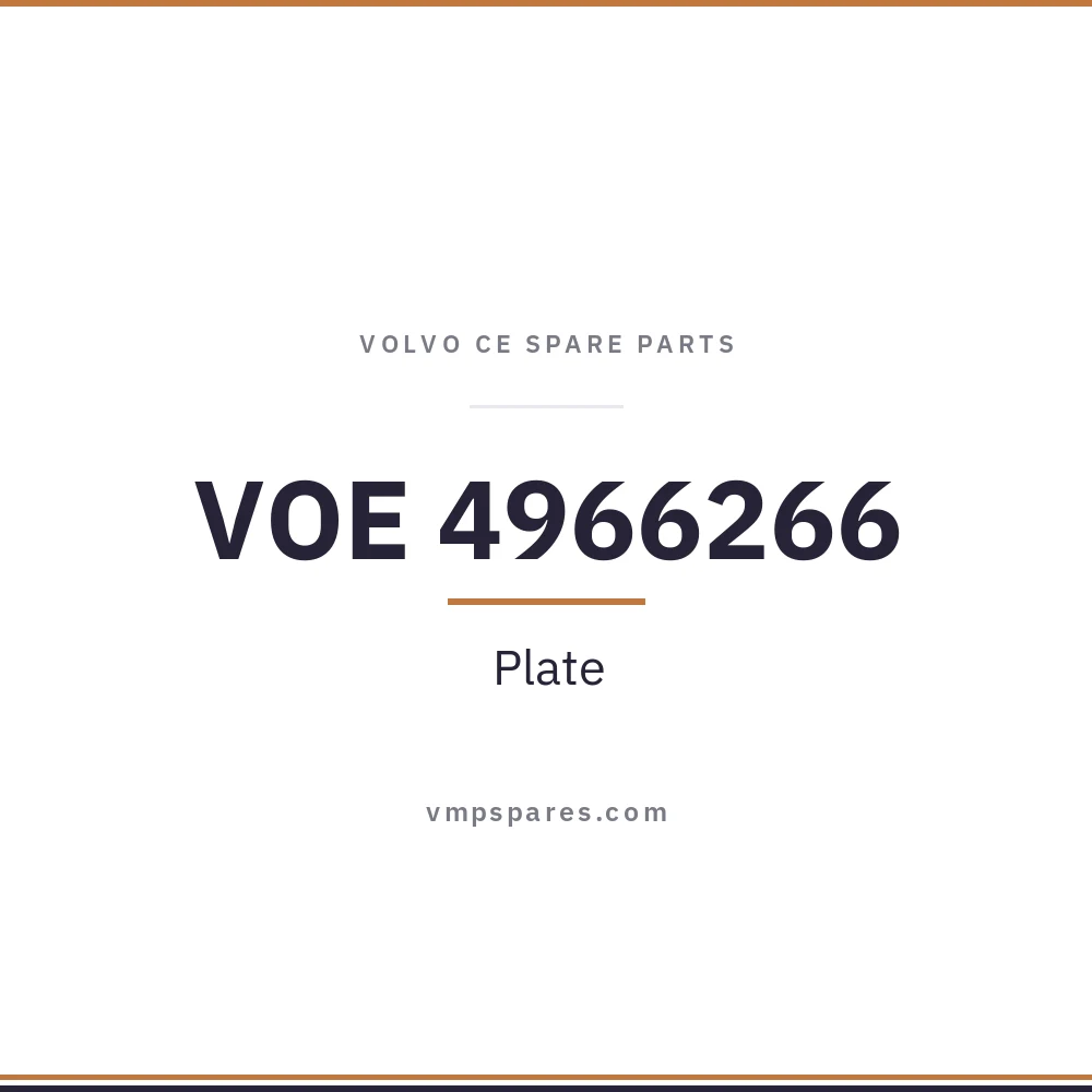 VOE 4966266 – Plate