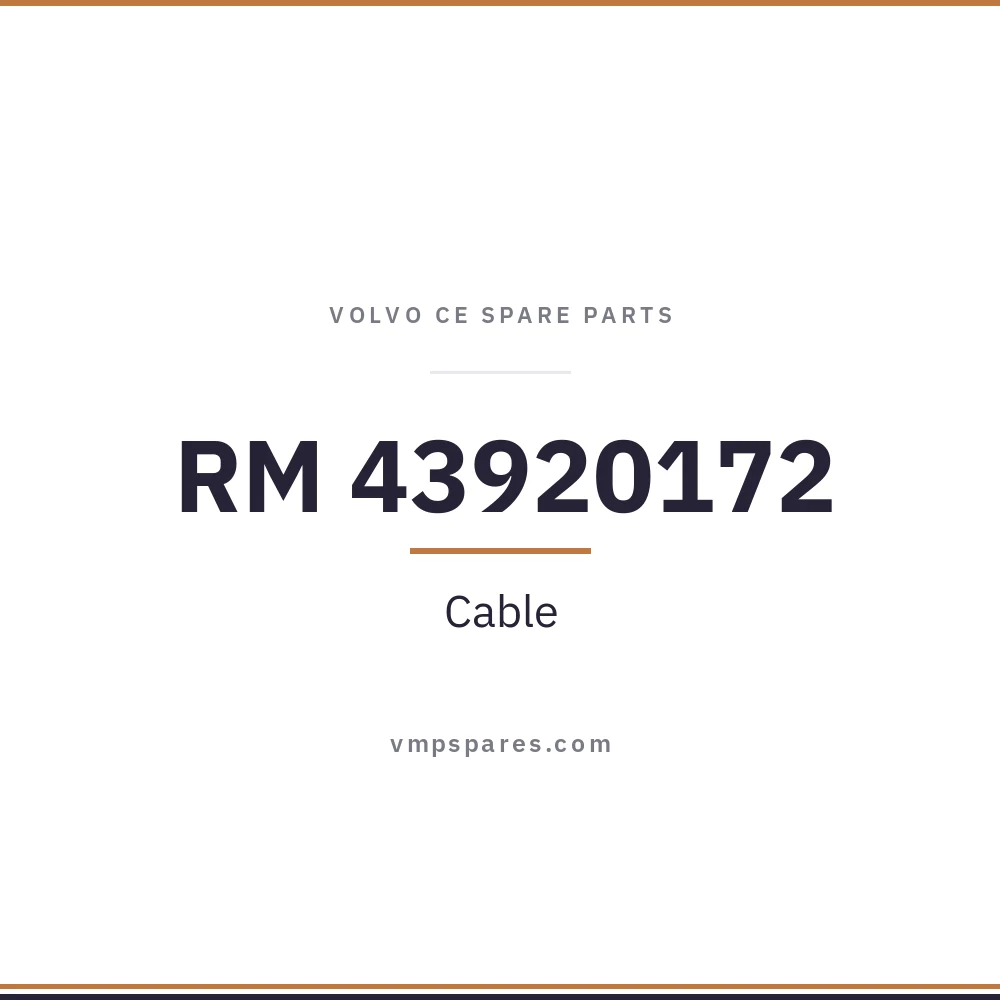 RM 43920172 – Cable