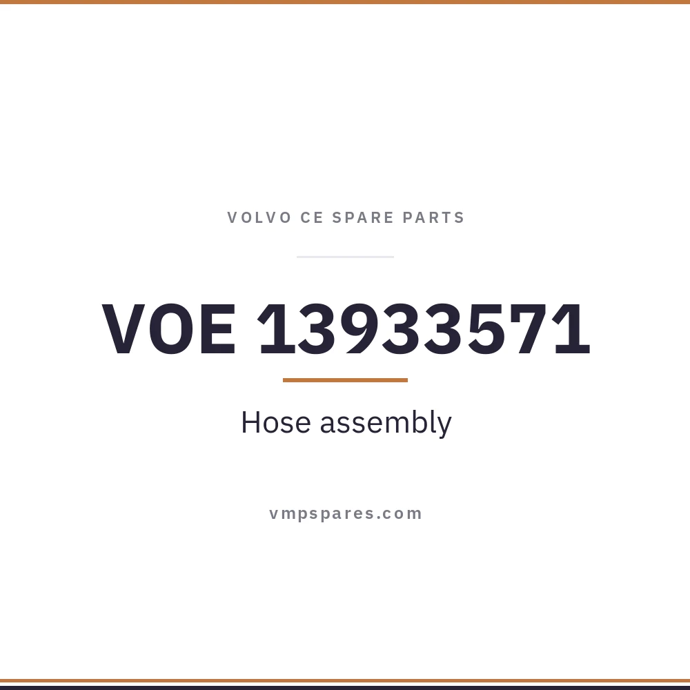 VOE 13933571 – Hose assembly