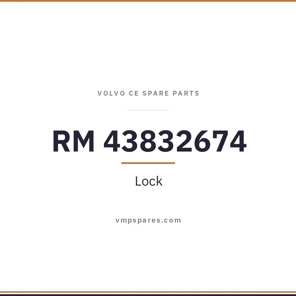 RM 43832674 – Lock