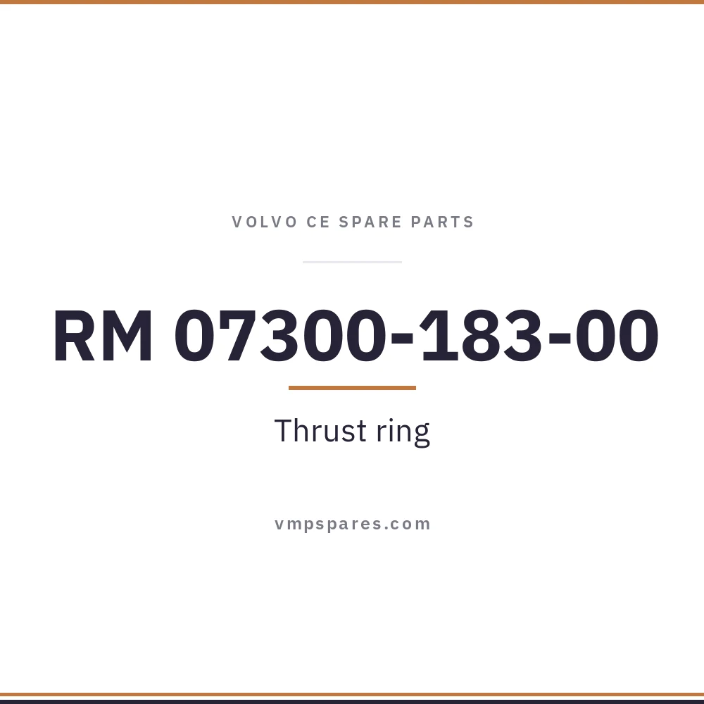 RM 07300-183-00 – Thrust ring