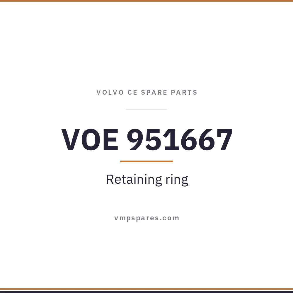 VOE 951667 – Retaining ring