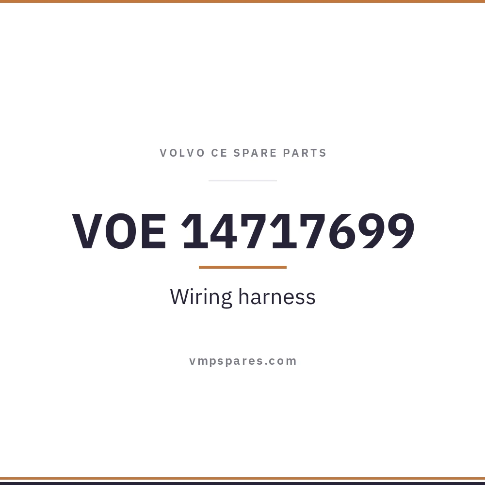 VOE 14717699 – Wiring harness