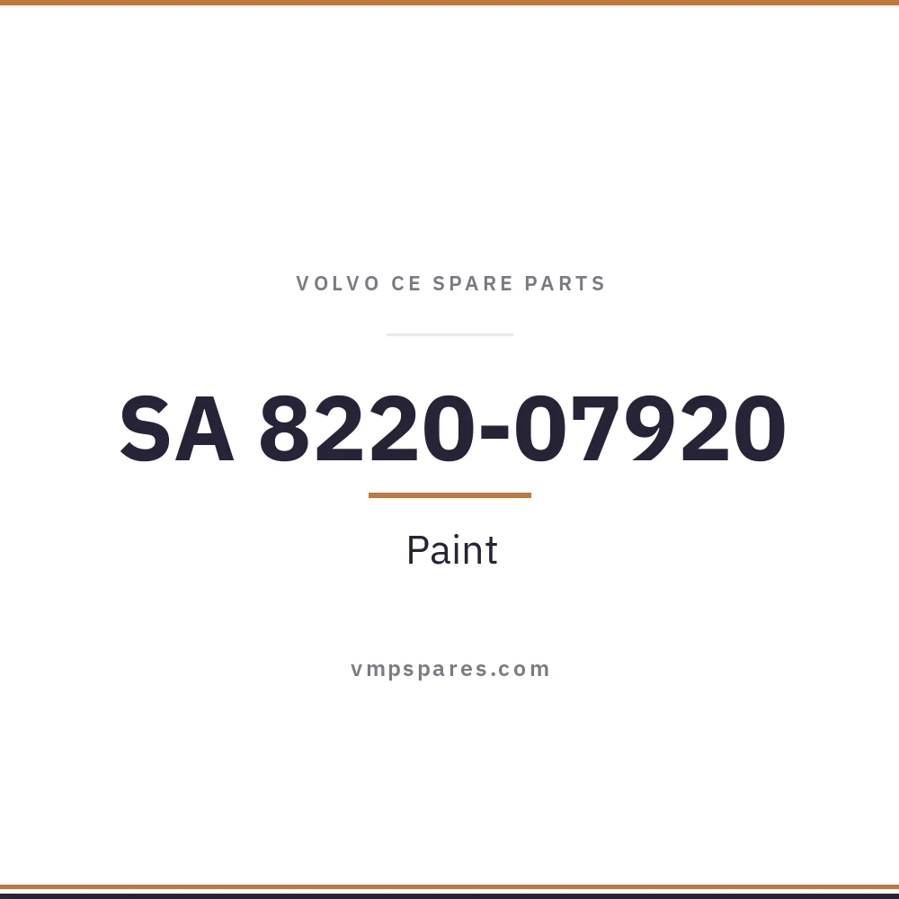 SA 8220-07920 – Paint