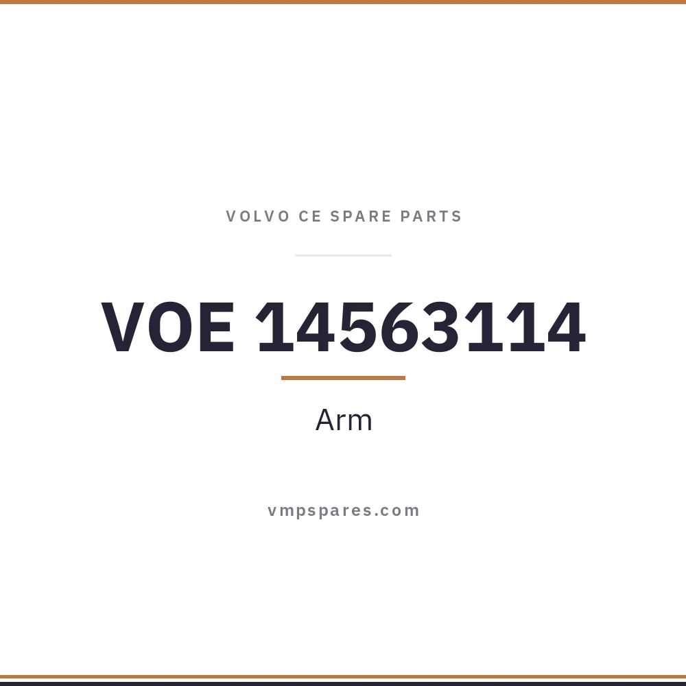 VOE 14563114 – Arm