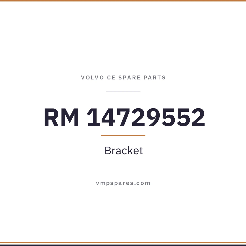 RM 14729552 – Bracket