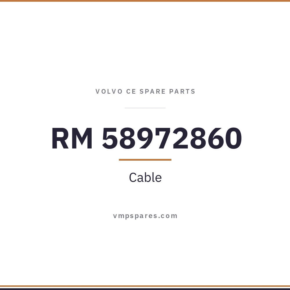 RM 58972860 – Cable