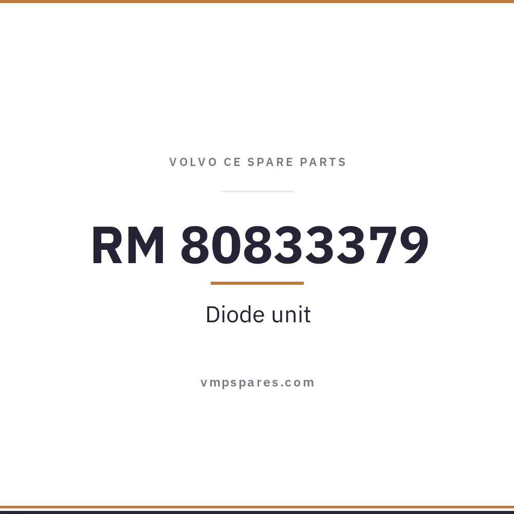 RM 80833379 – Diode unit