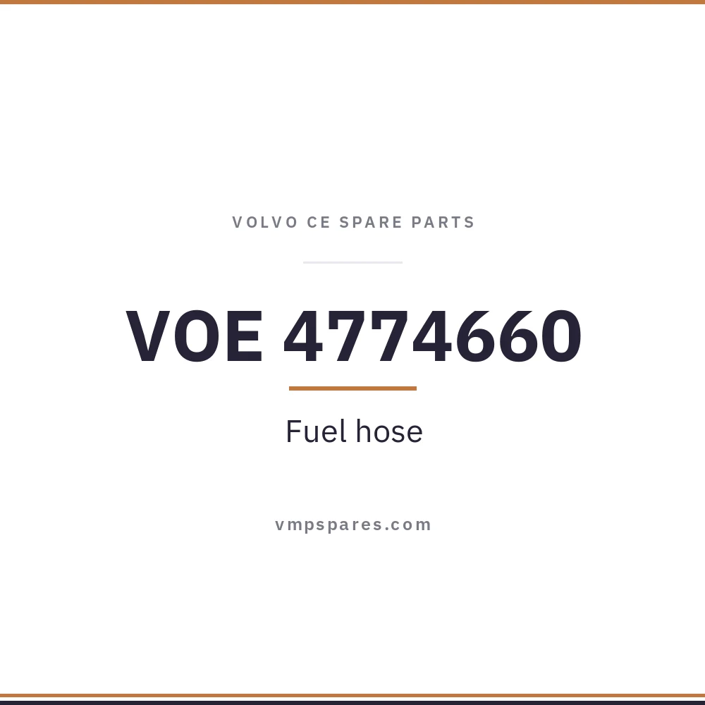 VOE 4774660 – Fuel hose
