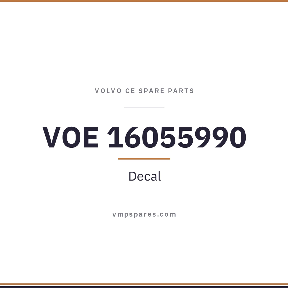 VOE 16055990 – Decal
