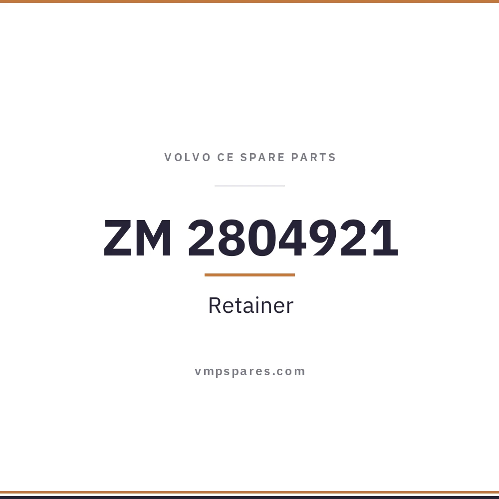 ZM 2804921 – Retainer