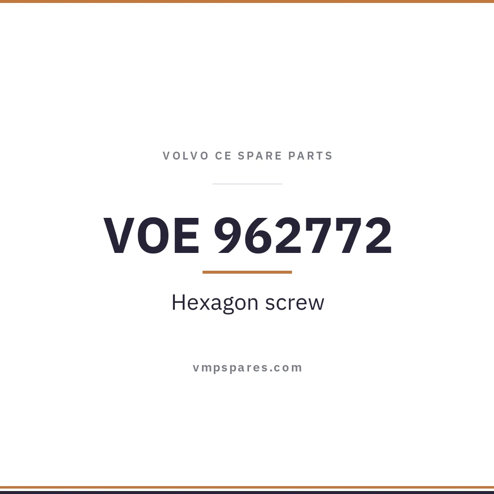 VOE 962772 – Hexagon screw