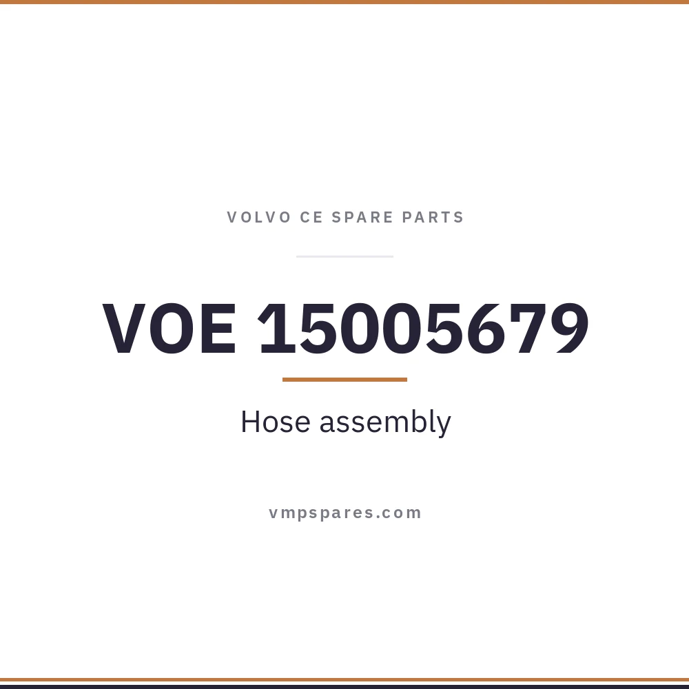 VOE 15005679 – Hose assembly