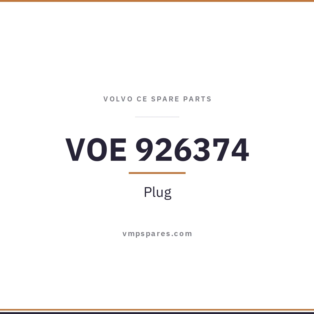 VOE 926374 – Plug