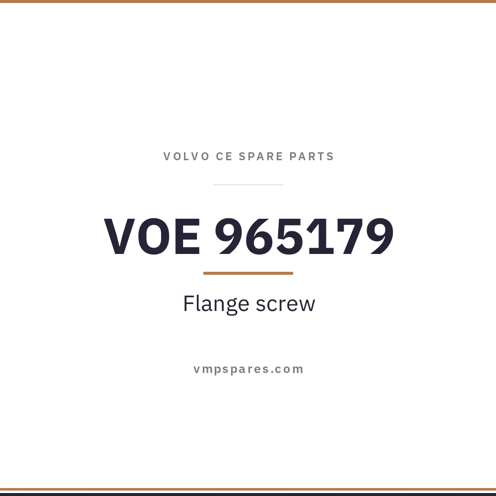 VOE 965179 – Flange screw