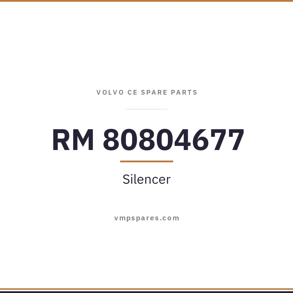 RM 80804677 – Silencer