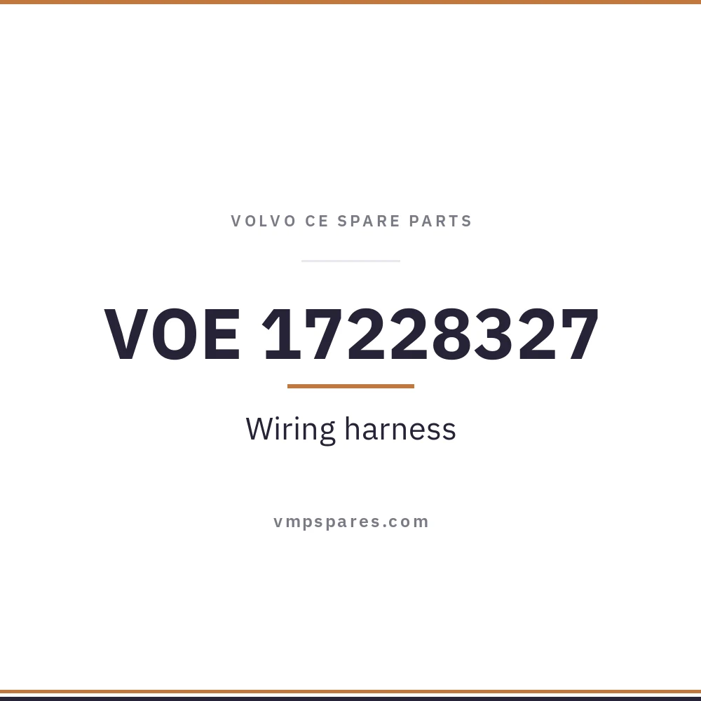 VOE 17228327 – Wiring harness