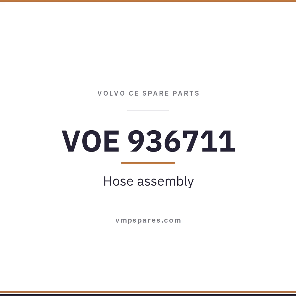 VOE 936711 – Hose assembly