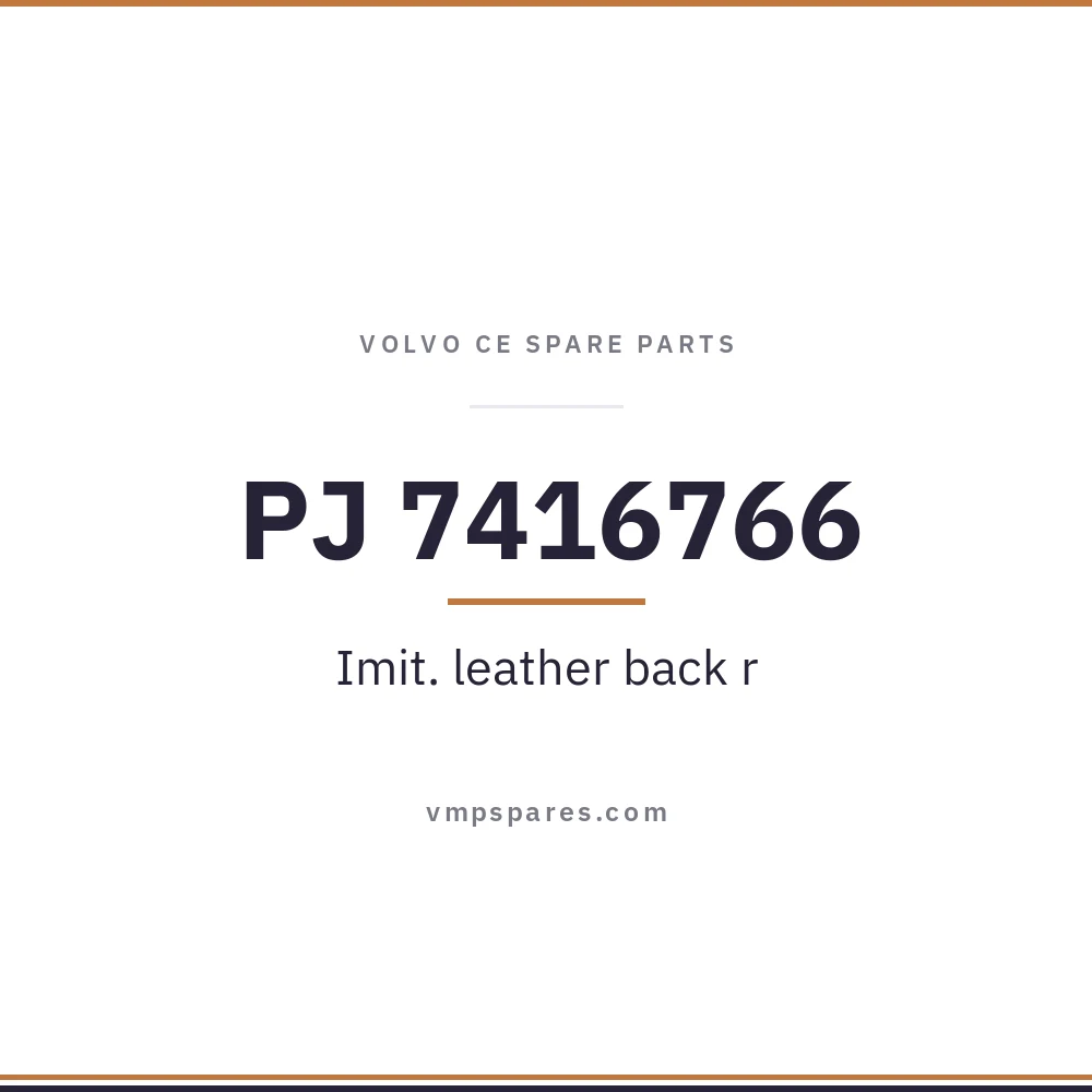 PJ 7416766 – Imit. leather back r