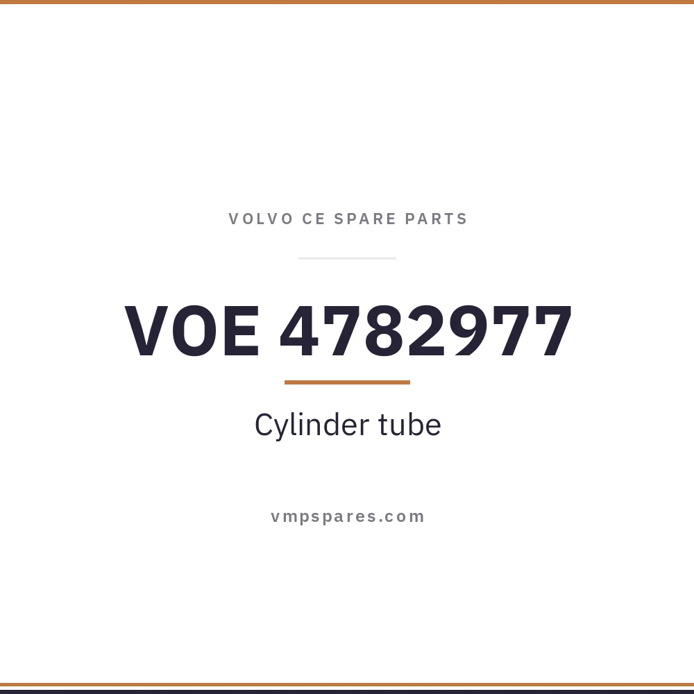 VOE 4782977 – Cylinder tube
