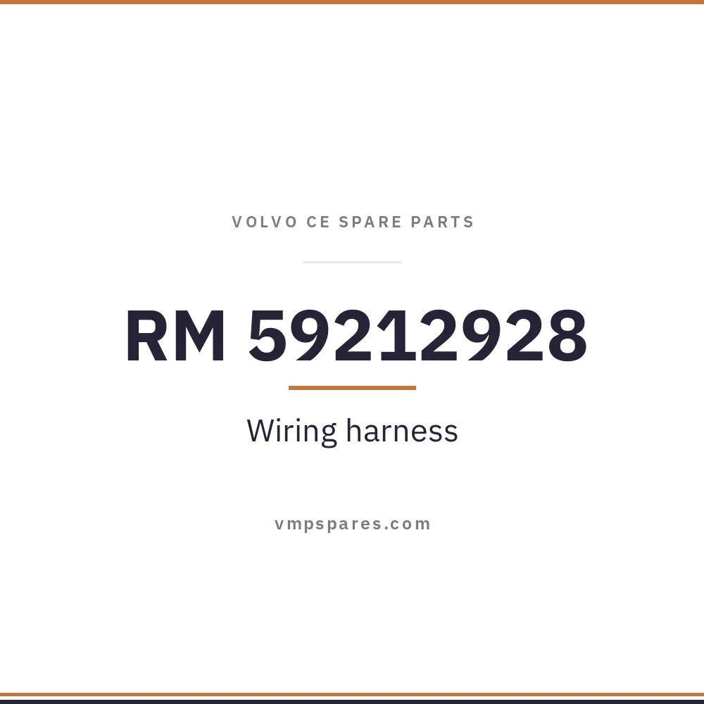 RM 59212928 – Wiring harness