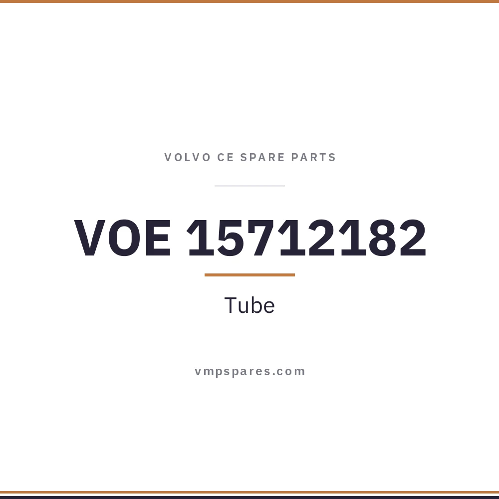 VOE 15712182 – Tube