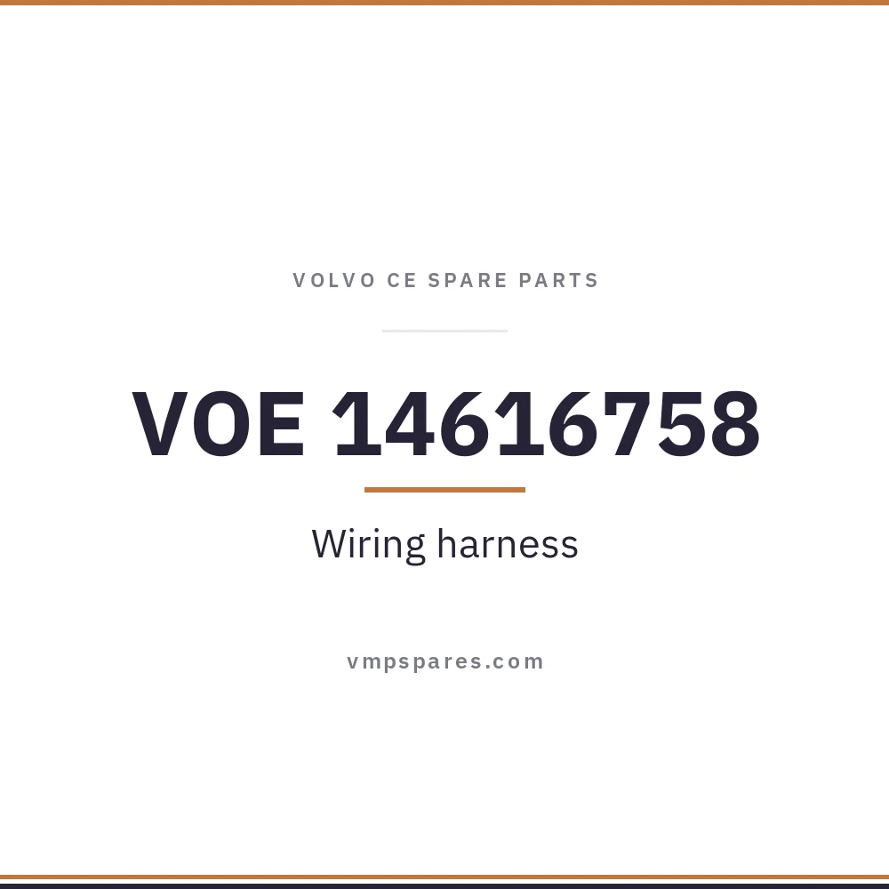 VOE 14616758 – Wiring harness
