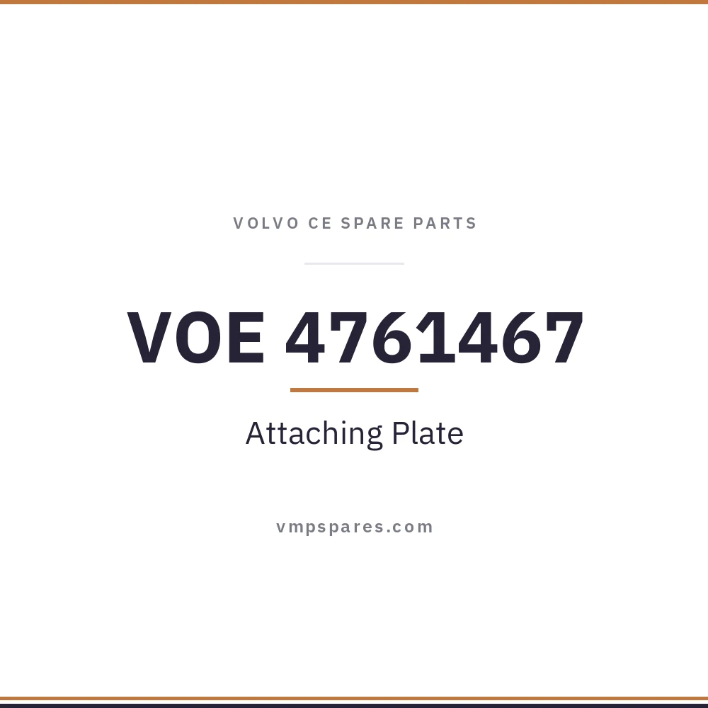 VOE 4761467 – Attaching Plate