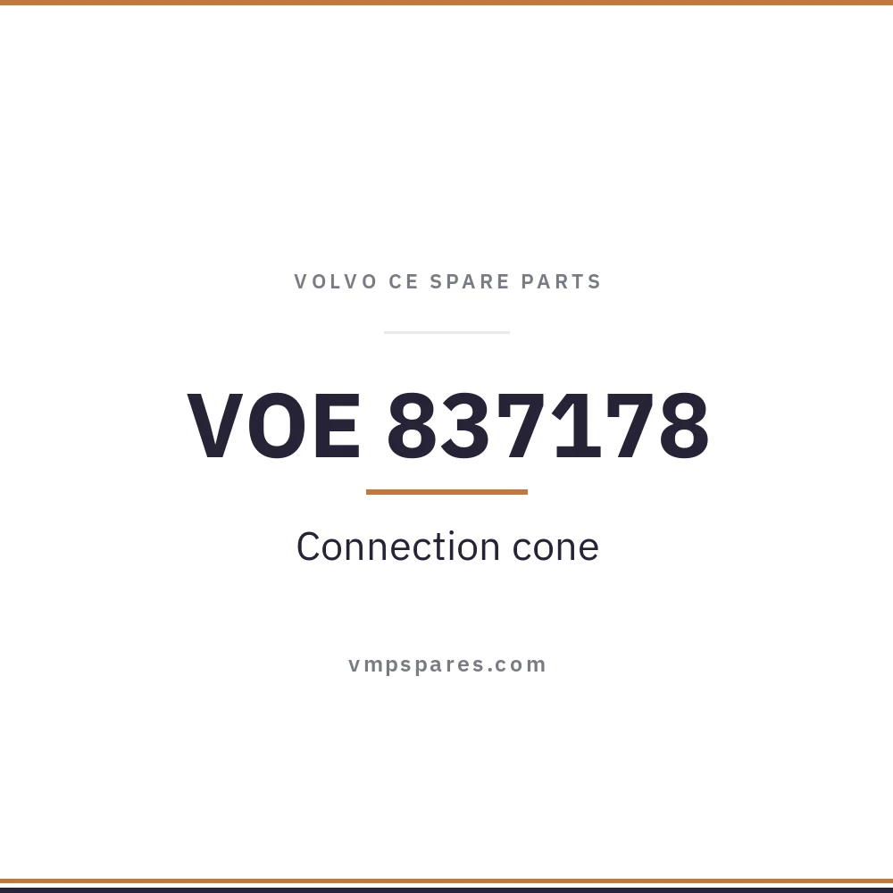 VOE 837178 – Connection cone