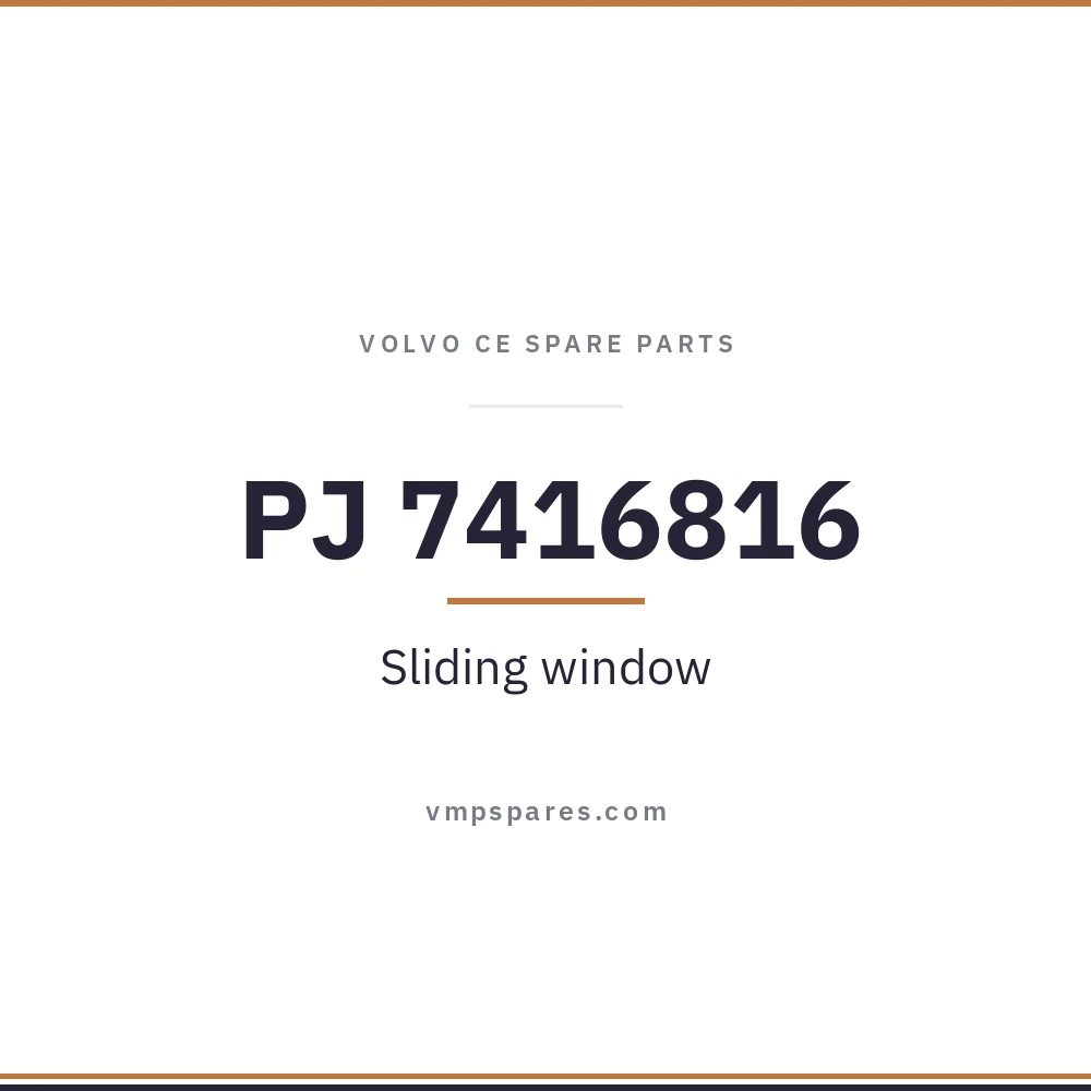PJ 7416816 – Sliding window