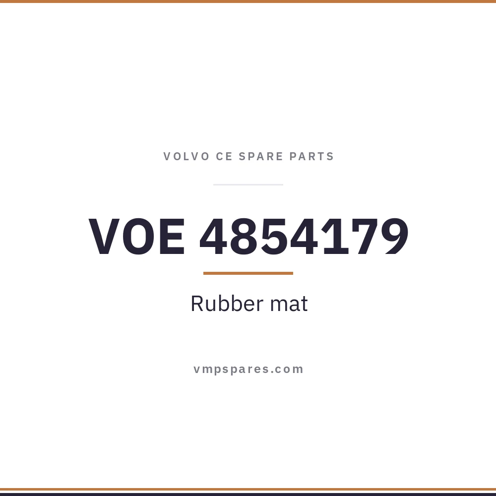 VOE 4854179 – Rubber mat