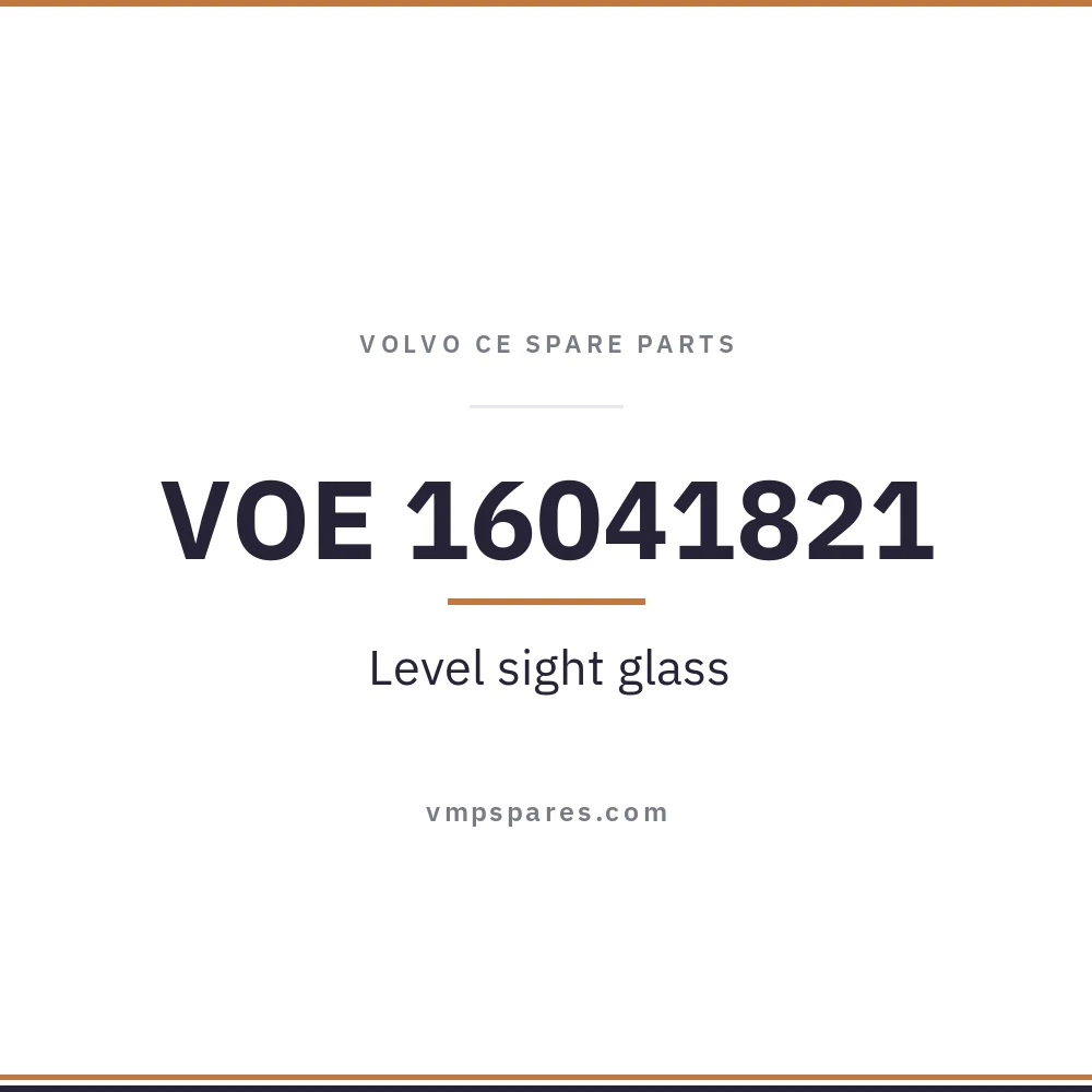 VOE 16041821 – Level sight glass
