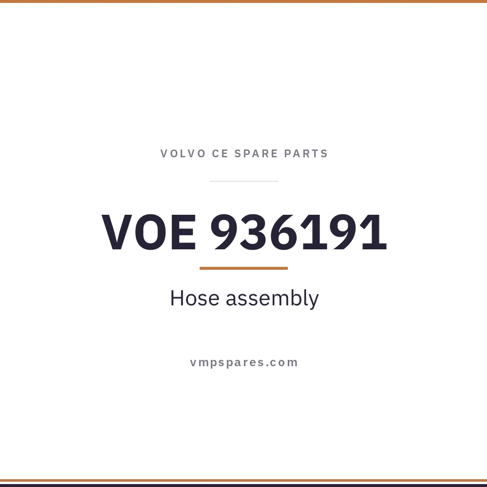 VOE 936191 – Hose assembly