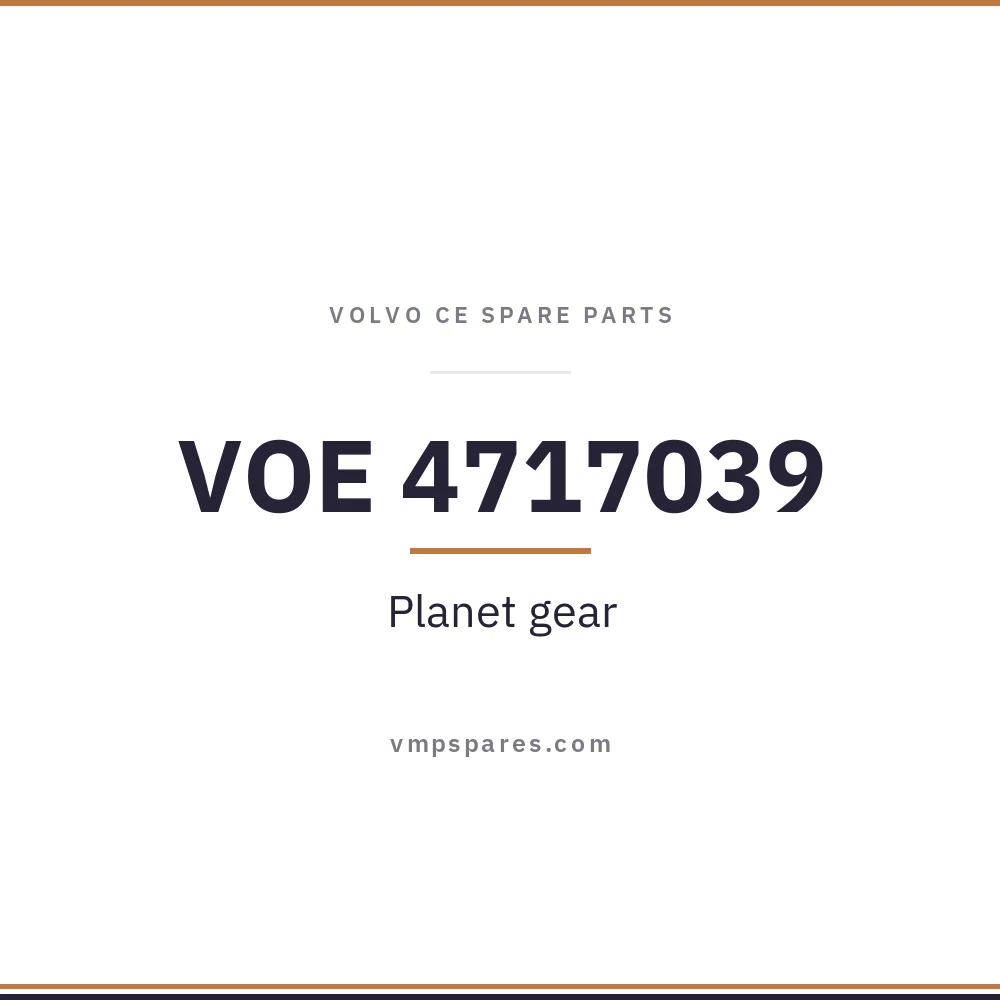 VOE 4717039 – Planet gear